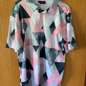 Yatta Golf Birdie Dropper Premium Polo. New with Tags/Never worn.